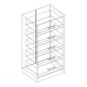 Спальный гарнитур "Милана" (модульный) в Ишиме - ishim.ok-mebel.com | фото 23
