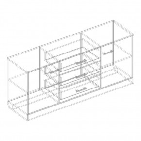 Спальный гарнитур "Милана" (модульный) в Ишиме - ishim.ok-mebel.com | фото 27
