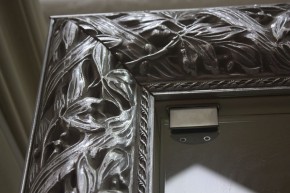Спальный гарнитур Тиффани Premium черная/серебро в Ишиме - ishim.ok-mebel.com | фото 4
