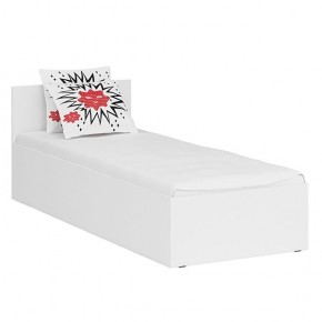 Стандарт Кровать 0800, цвет белый, ШхГхВ 83,5х203,5х70 см., сп.м. 800х2000 мм., без матраса, основание есть в Ишиме - ishim.ok-mebel.com | фото 1