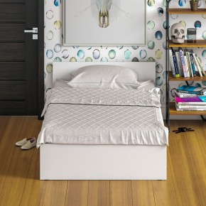 Стандарт Кровать 1200, цвет белый, ШхГхВ 123,5х203,5х70 см., сп.м. 1200х2000 мм., без матраса, основание есть в Ишиме - ishim.ok-mebel.com | фото 5