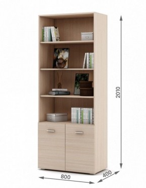 Стеллаж комбинированный Мартин-3 в Ишиме - ishim.ok-mebel.com | фото 2