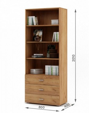 Стеллаж комбинированный Мартин-4 в Ишиме - ishim.ok-mebel.com | фото 2