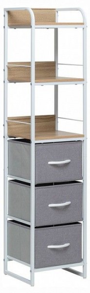 Стеллаж комбинированный Ноа в Ишиме - ishim.ok-mebel.com | фото