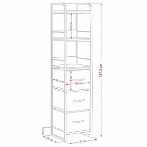 Стеллаж комбинированный Ноа в Ишиме - ishim.ok-mebel.com | фото 11