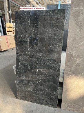 Стол ALES 180 BLACK GRAVE SOLID CERAMIC, керамика / бронзовый, ®DISAUR в Ишиме - ishim.ok-mebel.com | фото 3
