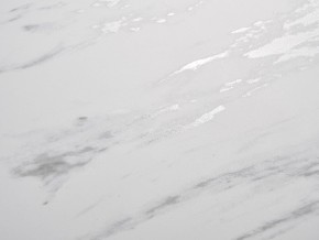 Стол BELLUNO 160 MARBLES KL-99 Белый мрамор матовый, итальянская керамика/ белый каркас, ®DISAUR в Ишиме - ishim.ok-mebel.com | фото 9