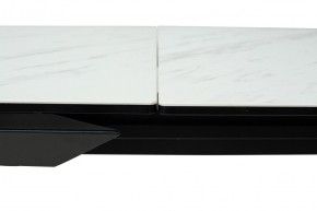 Стол CREMONA 180 KL-99 Белый мрамор матовый, итальянская керамика / черный каркас, ®DISAUR в Ишиме - ishim.ok-mebel.com | фото 12