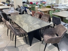Стол IVAR 180 MARBLES KL-80 Серый мрамор, итальянская керамика, ®DISAUR в Ишиме - ishim.ok-mebel.com | фото 11