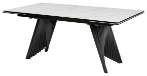 Стол IVAR 200 MARBLES KL-99 Белый мрамор, итальянская керамика, ®DISAUR в Ишиме - ishim.ok-mebel.com | фото 6