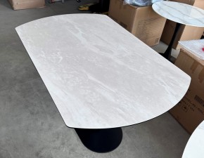 Стол KAI 140 TL-109 поворотная система раскладки, испанская керамика / Темно-серый / Черный, ®DISAUR в Ишиме - ishim.ok-mebel.com | фото 7