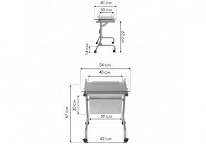 Стол компьютерный Riko в Ишиме - ishim.ok-mebel.com | фото 7