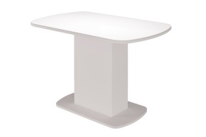 Стол обеденный Соренто (Белый глянец) в Ишиме - ishim.ok-mebel.com | фото 2