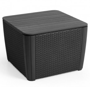 Стол-сундук Лузон Плюс (Luzon Plus Flat Wicker), графит в Ишиме - ishim.ok-mebel.com | фото 3