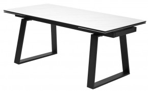 Стол VASTO 180 MARBLES KL-99 Белый мрамор матовый, итальянская керамика/ черный каркас, ®DISAUR в Ишиме - ishim.ok-mebel.com | фото 4