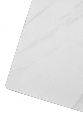 Стол VASTO 180 MARBLES KL-99 Белый мрамор матовый, итальянская керамика/ черный каркас, ®DISAUR в Ишиме - ishim.ok-mebel.com | фото 7