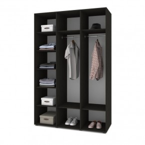 СТОУН С31 Шкаф 3-х створчатый (венге/дуб млечный) в Ишиме - ishim.ok-mebel.com | фото 3