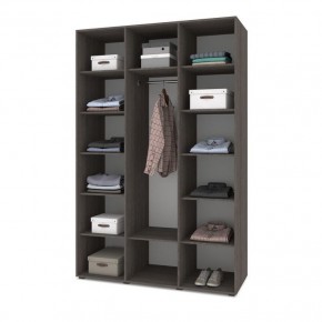 СТОУН С32 Шкаф 3-х створчатый (серый дуб/белый) в Ишиме - ishim.ok-mebel.com | фото 3