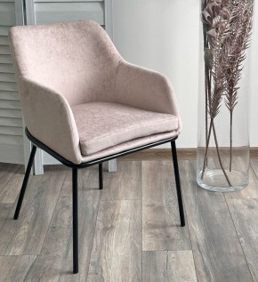 Стул АЛИСТЕР, цвет RAIN 2 какао велюр / черный каркас М-City в Ишиме - ishim.ok-mebel.com | фото 3