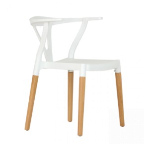 Стул Barneo N-218 Wishbone интерьерный кухонный белый в Ишиме - ishim.ok-mebel.com | фото