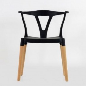 Стул Barneo N-218 Wishbone интерьерный кухонный черный в Ишиме - ishim.ok-mebel.com | фото 3