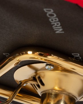 Стул барный DOBRIN CHARLY GOLD, красный велюр (MJ9-45) в Ишиме - ishim.ok-mebel.com | фото 10