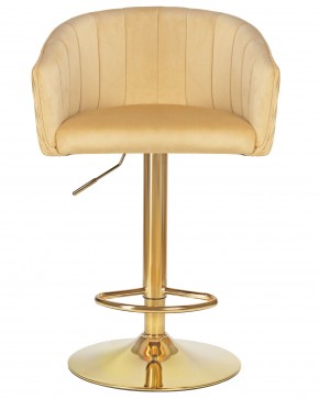 Стул барный DOBRIN DARCY GOLD, песочный велюр (1922-3) в Ишиме - ishim.ok-mebel.com | фото 6