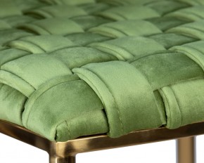 Стул барный DOBRIN EMMA GOLD, зеленый велюр (VF-08) в Ишиме - ishim.ok-mebel.com | фото 8