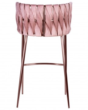 Стул барный DOBRIN EMMA ROSE GOLD, розовый велюр (VF-10) в Ишиме - ishim.ok-mebel.com | фото 5