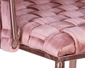 Стул барный DOBRIN EMMA ROSE GOLD, розовый велюр (VF-10) в Ишиме - ishim.ok-mebel.com | фото 7