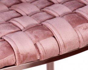 Стул барный DOBRIN EMMA ROSE GOLD, розовый велюр (VF-10) в Ишиме - ishim.ok-mebel.com | фото 9