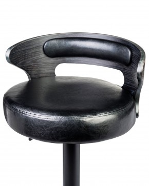 Стул барный DOBRIN FRED BLACK, чёрное дерево, чёрный в Ишиме - ishim.ok-mebel.com | фото 6