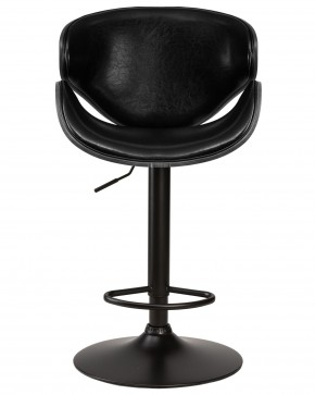 Стул барный DOBRIN KARTER BLACK, коричневый орех дерево (BWW), черный PU в Ишиме - ishim.ok-mebel.com | фото 6