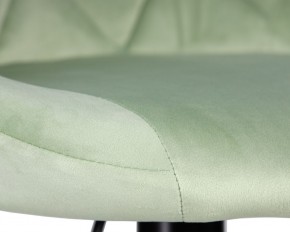 Стул барный DOBRIN LOGAN BLACK, мятный велюр (MJ9-87) в Ишиме - ishim.ok-mebel.com | фото 7