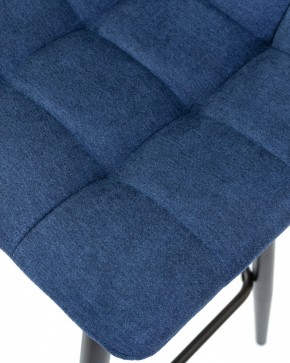 Стул барный DOBRIN NICOLE, черные матовые ножки, синяя ткань (UF860-14B) в Ишиме - ishim.ok-mebel.com | фото 8