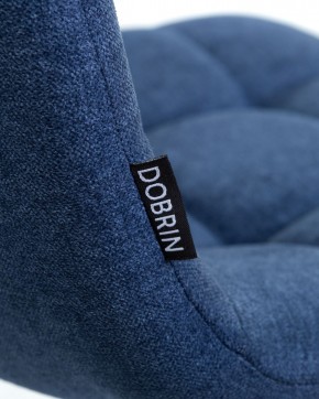 Стул барный DOBRIN NICOLE, черные матовые ножки, синяя ткань (UF860-14B) в Ишиме - ishim.ok-mebel.com | фото 9