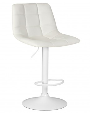 Стул барный DOBRIN TAILOR WHITE, белый PU в Ишиме - ishim.ok-mebel.com | фото