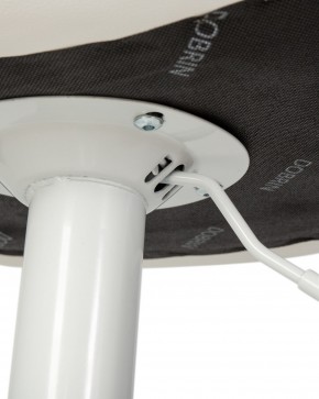 Стул барный DOBRIN TAILOR WHITE, белый PU в Ишиме - ishim.ok-mebel.com | фото 7