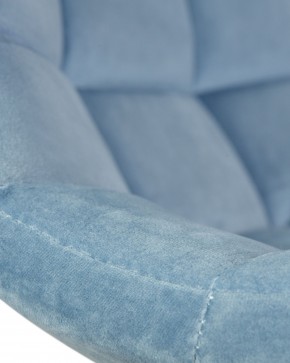 Стул барный DOBRIN TAILOR WHITE, пудрово-голубой велюр (MJ9-74) в Ишиме - ishim.ok-mebel.com | фото 8