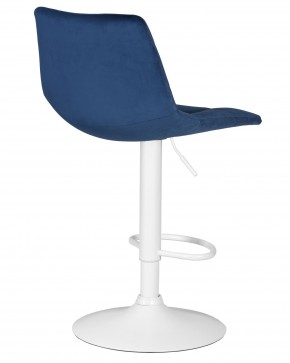 Стул барный DOBRIN TAILOR WHITE, синий велюр (MJ9-117) в Ишиме - ishim.ok-mebel.com | фото 4