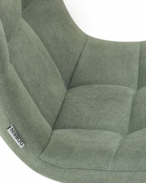 Стул обеденный DOBRIN ALEX SQUARE, белые ножки, мята ткань (UF860-11B) в Ишиме - ishim.ok-mebel.com | фото 8