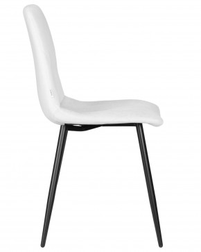 Стул обеденный DOBRIN CHILLY ROMBO, Светло-серый Simple 29, основание черный в Ишиме - ishim.ok-mebel.com | фото 3