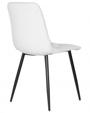 Стул обеденный DOBRIN CHILLY ROMBO, Светло-серый Simple 29, основание черный в Ишиме - ishim.ok-mebel.com | фото 4