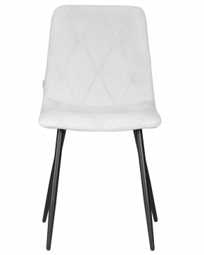 Стул обеденный DOBRIN CHILLY ROMBO, Светло-серый Simple 29, основание черный в Ишиме - ishim.ok-mebel.com | фото 6