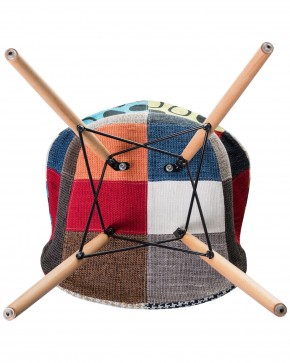 Стул обеденный DOBRIN DAW PATCHWORK, цвет сиденья мозаика в Ишиме - ishim.ok-mebel.com | фото 7