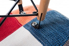 Стул обеденный DOBRIN DAW PATCHWORK, цвет сиденья мозаика в Ишиме - ishim.ok-mebel.com | фото 8