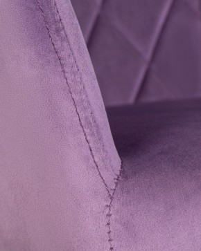 Стул обеденный DOBRIN ROBERT, черные матовые ножки, велюр V108-45 Темно-фиолетовый в Ишиме - ishim.ok-mebel.com | фото 7