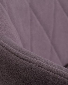 Стул обеденный DOBRIN ROBY, ЭМАЛЬ ЧЕРНЫЙ МУАР велюр Catania Lavender в Ишиме - ishim.ok-mebel.com | фото 10