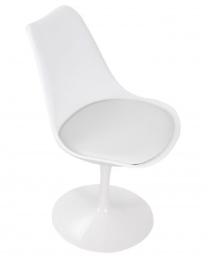 Стул обеденный DOBRIN TULIP, белое основание, цвет белый (W-02) в Ишиме - ishim.ok-mebel.com | фото 7
