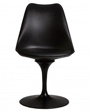 Стул обеденный DOBRIN TULIP, черное основание, цвет черный (B-03) в Ишиме - ishim.ok-mebel.com | фото 6